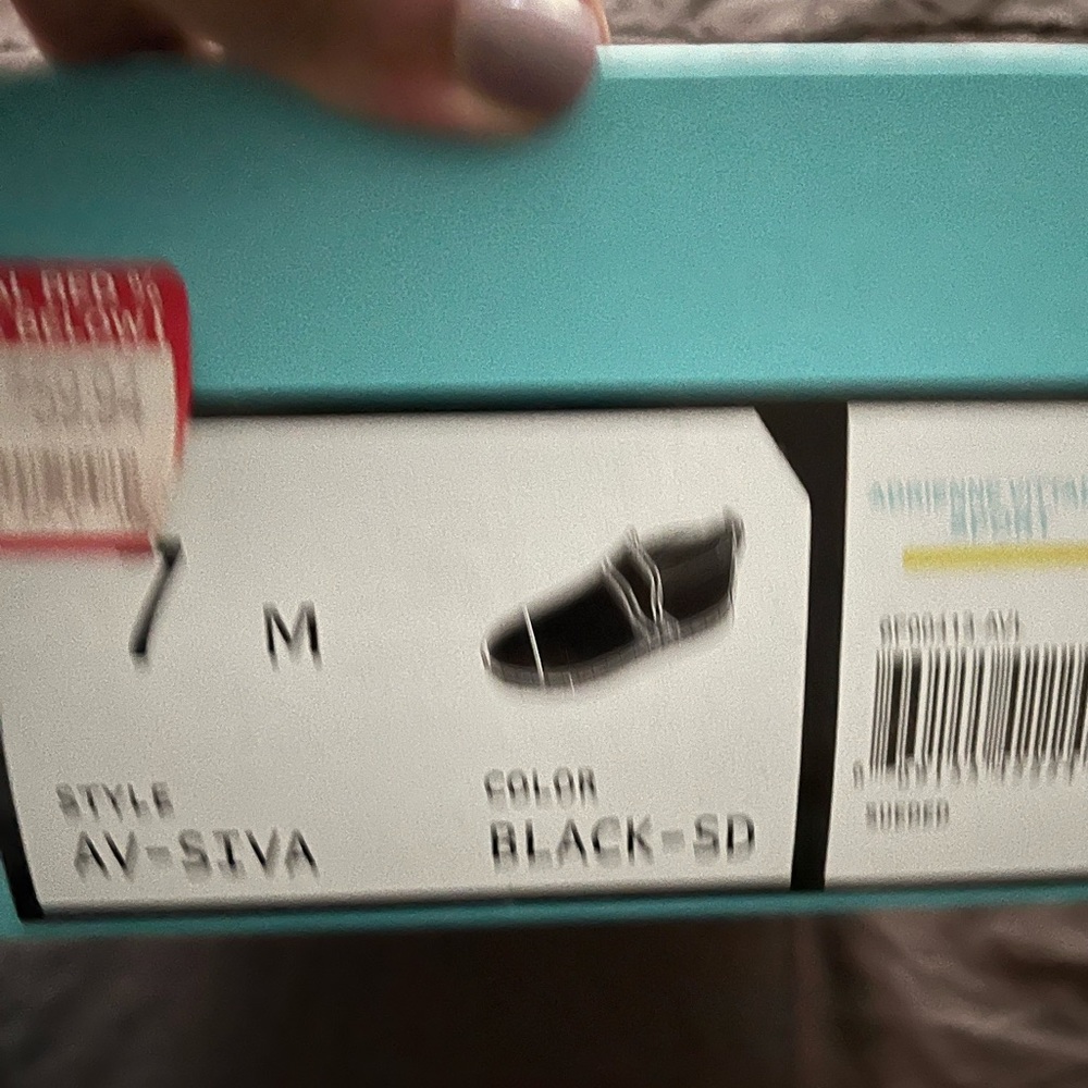 Black shoe